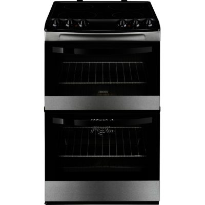 Zanussi ZCV46000XA 55cm Electric Cooker in Stainless Steel